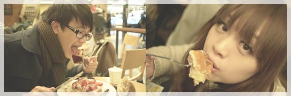 2011韓國旅day1-念念不忘的Beans Bins鬆餅