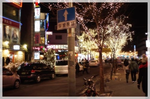 2011韓國旅day2-弘大-天氣在冷也要吃的snow spoon冰店