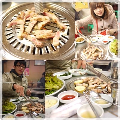 2011韓國旅day2-在弘大吃道地的韓國烤肉”弘益烤肉店”…附地圖及菜單 - 第8張圖 2011韓國旅day2-在弘大吃道地的韓國烤肉”弘益烤肉店”…附地圖及菜單