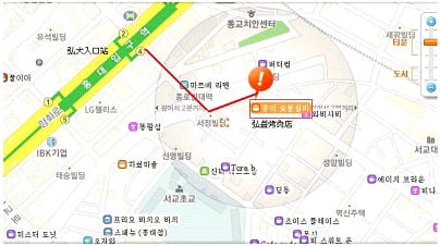 2011韓國旅day2-在弘大吃道地的韓國烤肉”弘益烤肉店”…附地圖及菜單 - 第11張圖 2011韓國旅day2-在弘大吃道地的韓國烤肉”弘益烤肉店”…附地圖及菜單