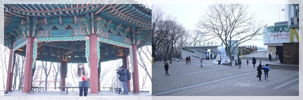 2011韓國旅day3-把愛情鎖在首爾塔上~有附地圖
