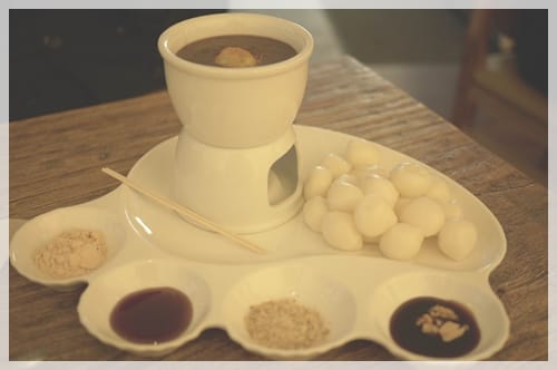 2011韓國旅day4-新沙-W.e Cafe溫暖的紅豆火鍋