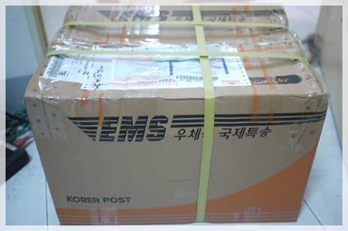 2011年來自韓國的第一箱Gmarket~~