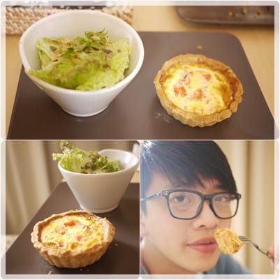 早起的人兒有派吃 – 鵪鶉鹹派