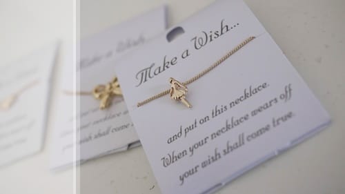 許三個願望 – Make a wish系列項鍊