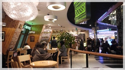 2012年韓國行day1 好懷念的滋味 – BeansBins草莓鬆餅+SmoothieKing水果奶昔