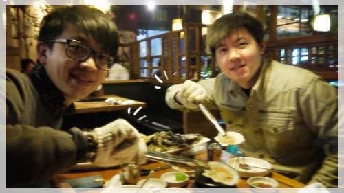 2012年韓國行day3 有青才敢大聲 – 弘大烤貝殼吃到飽 - 第8張圖 2012年韓國行day3 有青才敢大聲 – 弘大烤貝殼吃到飽