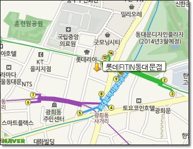 2013年韓國行Day1 來逛東大門新商場’Lotte Fitin”~累了就喝’Smoothie king奶昔’!!