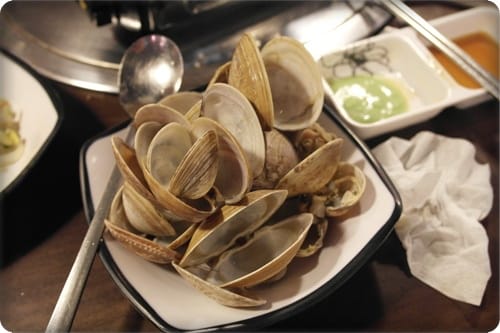 2013年韓國行Day4 好大一碗蛤犡湯!!大滿足~~ 明洞 ” 조가비 貝殼專賣店 “