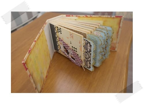幾個晚上的用心!! – 七週年我們的手作卡片