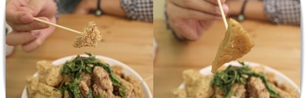 鹽酥雞裡面坐喔!!! – 遇見鹽酥雞