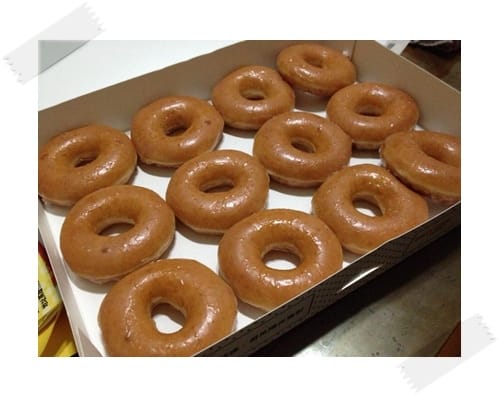 意外的一盒禮物!!! – Krispy Kreme甜甜圈