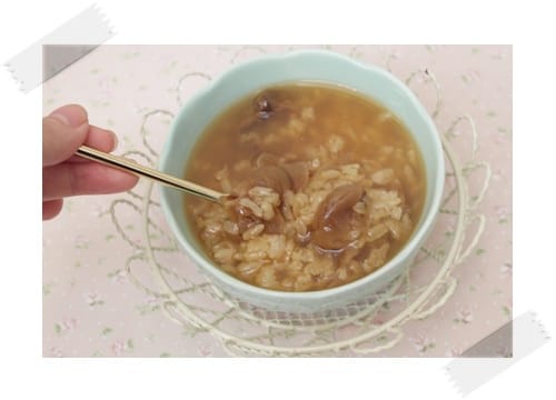 [My Little Kitchen] 甜甜小溫補!! – 桂圓米糕粥