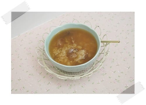 [My Little Kitchen] 甜甜小溫補!! – 桂圓米糕粥