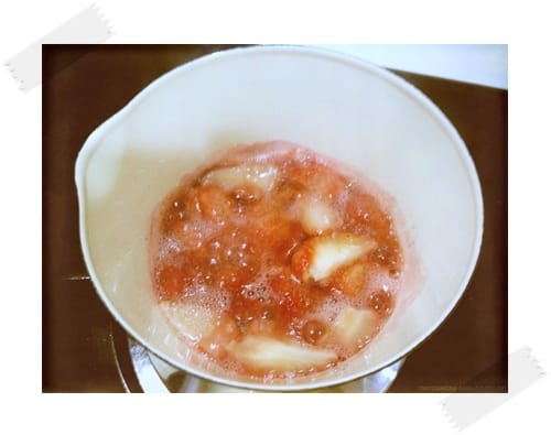 [My Little Kitchen] 帶著粉紅迷濛香氣 – 草莓火焰薄餅