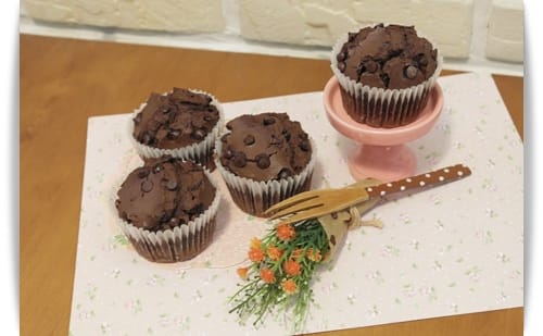 [My Little Kitchen] 好濃情巧克力瑪芬!!