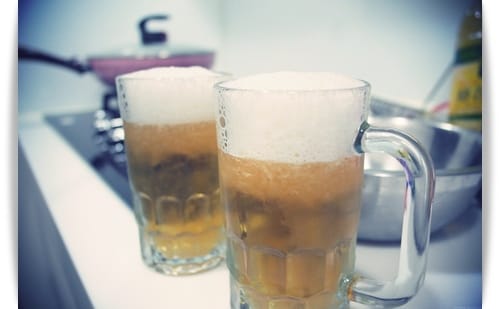 [My Little Kitchen] 誰說未成年不能喝酒!? – 偽啤酒”蘋果果凍”