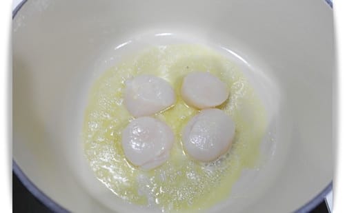 [My Little Kitchen] 小小豐盛晚餐!! – 干貝龍蝦濃湯燉飯+焗烤起士馬鈴薯