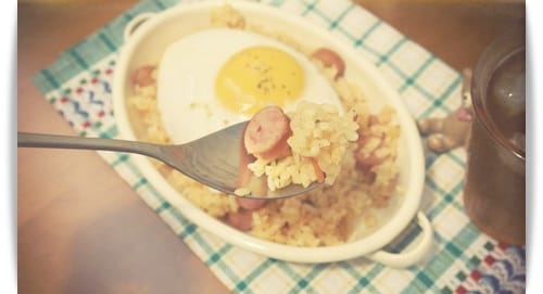 [My Little Kitchen] 吃的津津有味~~~韓式泡菜炒飯