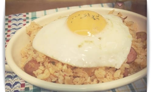 [My Little Kitchen] 吃的津津有味~~~韓式泡菜炒飯