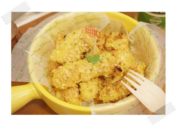 [My Little Kitchen] 金黃酥脆~~玉米片雞柳條!!