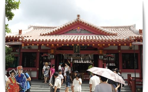 2014年 Okinawa沖繩行 Day5 波上宮..搭乘半潛水艇~~回國囉:)