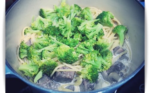 [My Little Kitchen] 想念起韓國咖啡店裡頭的義大利麵~~藍紋起士牛肉義大利麵
