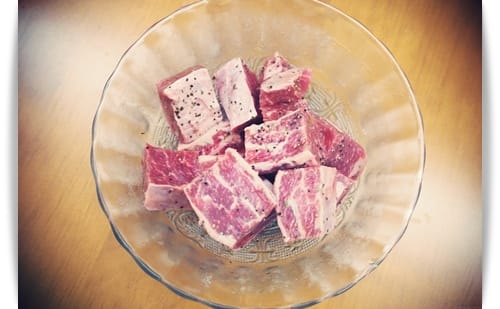 [My Little Kitchen] 想念起韓國咖啡店裡頭的義大利麵~~藍紋起士牛肉義大利麵