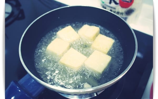 [My Little Kitchen] 清爽不油膩!! – 日式揚出豆腐