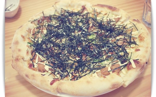 和風披薩好美味~~也是來自東京的Copain Italian fine food 義式厨房