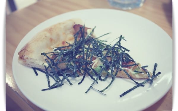 和風披薩好美味~~也是來自東京的Copain Italian fine food 義式厨房