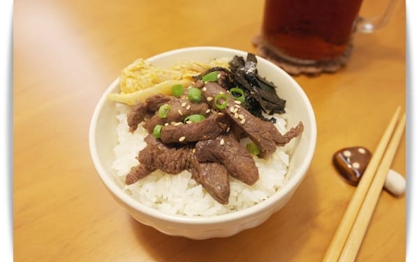 [My Little Kitchen] 一點也不難的”韓式牛肉飯”!!!
