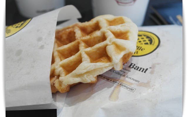 韓國超人氣鬆餅~~~高雄也吃的到!!! – Waffle Bant 華夫班特