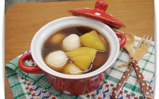[My Little Kitchen] 充滿暖意的”黑糖地瓜湯”!!