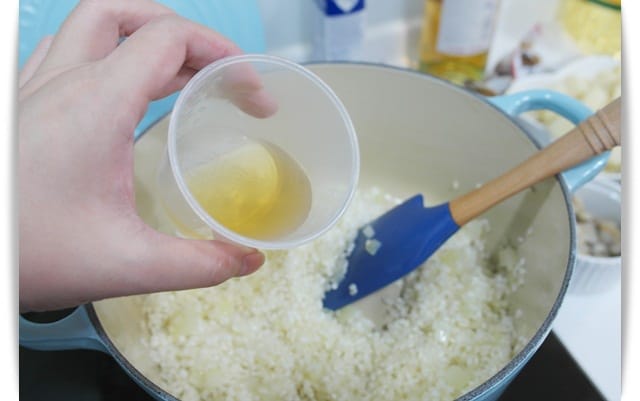 [My Little Kitchen] 鮮味緩緩化開來~~干貝蘆筍燉飯!!