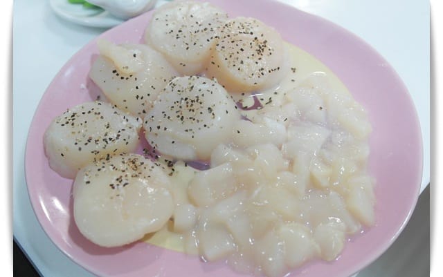 [My Little Kitchen] 鮮味緩緩化開來~~干貝蘆筍燉飯!!