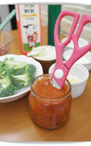 [My Little Kitchen] 白醬電鍋泡菜燉飯~香濃又香辣!!