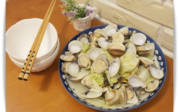 [My Little Kitchen] 散發高麗菜的甜香氣!! – 蛤蠣蒸高麗菜