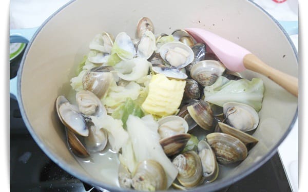 [My Little Kitchen] 散發高麗菜的甜香氣!! – 蛤蠣蒸高麗菜