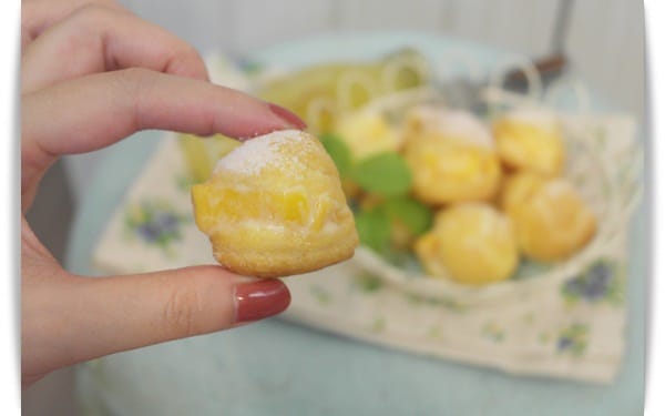 [My Little Kitchen] 一口一個剛剛好!! – 迷你芒果小泡芙