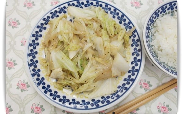 [My Little Kitchen] 鐵板燒料理必點!! – 奶油黑胡椒高麗菜