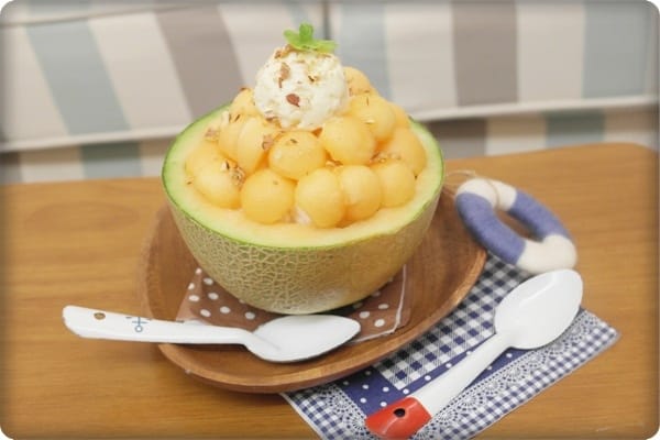 [My Little Kitchen] 韓國人氣冰品!! – 멜론빙수 哈蜜瓜牛奶雪花冰