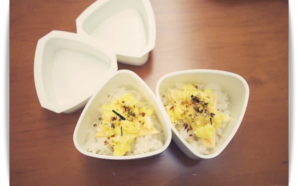 [My Little Kitchen] 帶著鍋巴焦香味!! – 起士蛋鬆飯糰