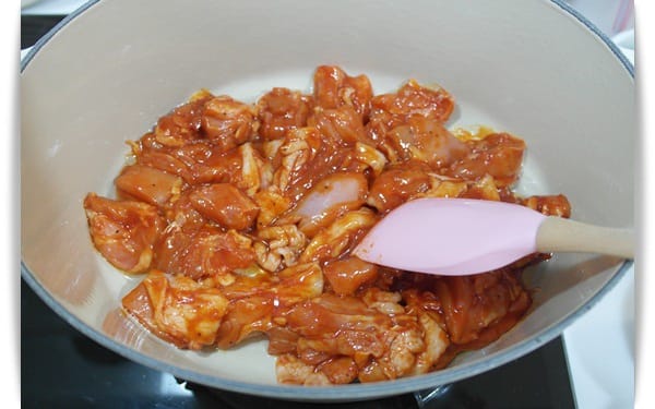 [My Little Kitchen] 紅通通，好辣好好吃!! – 韓式辣炒雞排
