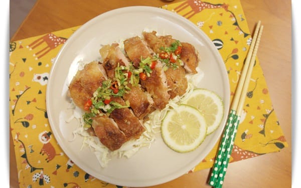 [My Little Kitchen] 不油炸也好酥脆!! – 泰式椒麻雞