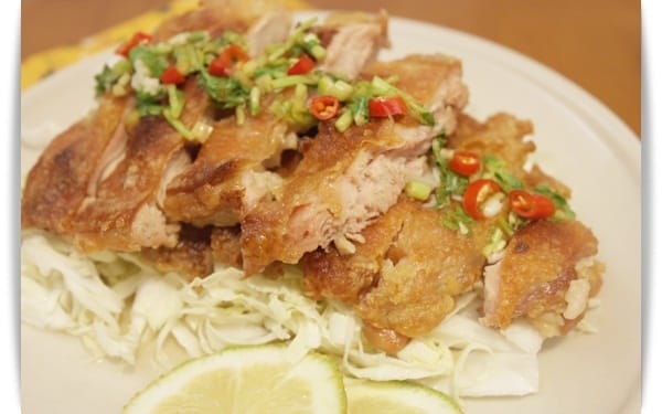 [My Little Kitchen] 不油炸也好酥脆!! – 泰式椒麻雞