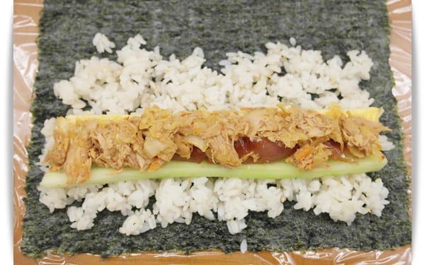 [My Little Kitchen] 大口大口吃!! – 韓式飯捲김밥 ♡