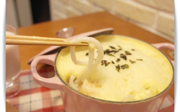 [My Little Kitchen] 飄飄然，好銷魂!! – 舒芙蕾鍋燒烏龍麵