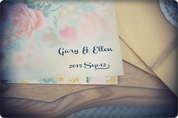 We Got Married ❤ 手作鄉村風味兒喜帖~滿滿幸福感!!