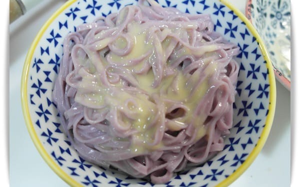 [My Little Kitchen] 和風味十足!! – 味噌海苔拌地瓜麵